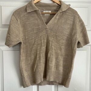 TOAST Linen knit top